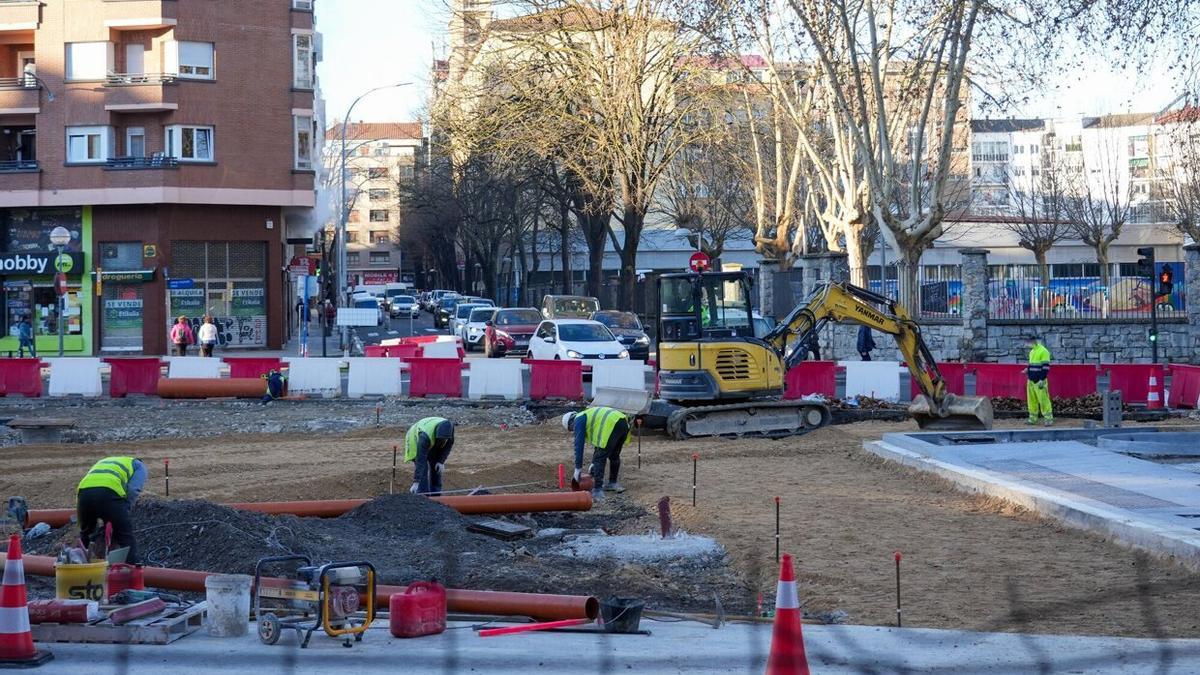 Obras Los Herrán en Vitoria JORGE MUÑOZ