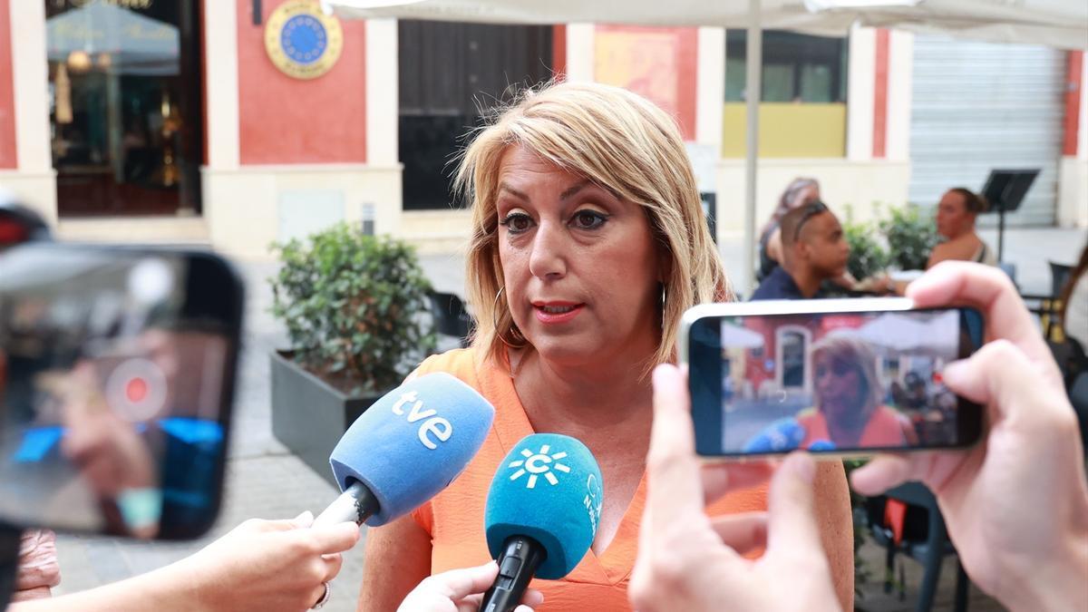 La expresidenta de la Junta de Andalucía y ex secretaria general del PSOE andaluz Susana Díaz.