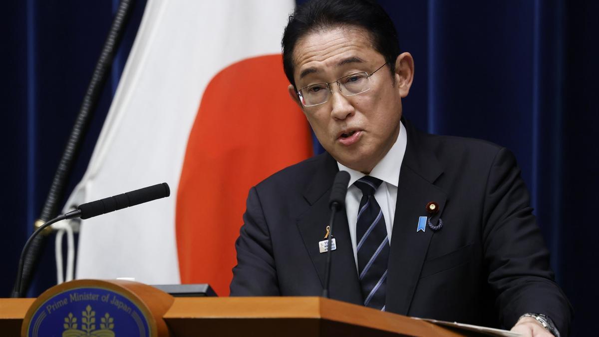 El primer ministro japonés, Fumio Kishida, que ya ha sufrido tres renuncias en su Gabinete desde septiembre.