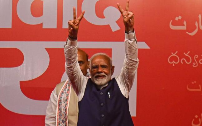 Narendra Modi, ganador de las elecciones. / EP Narendra Modi, ganador de las elecciones.