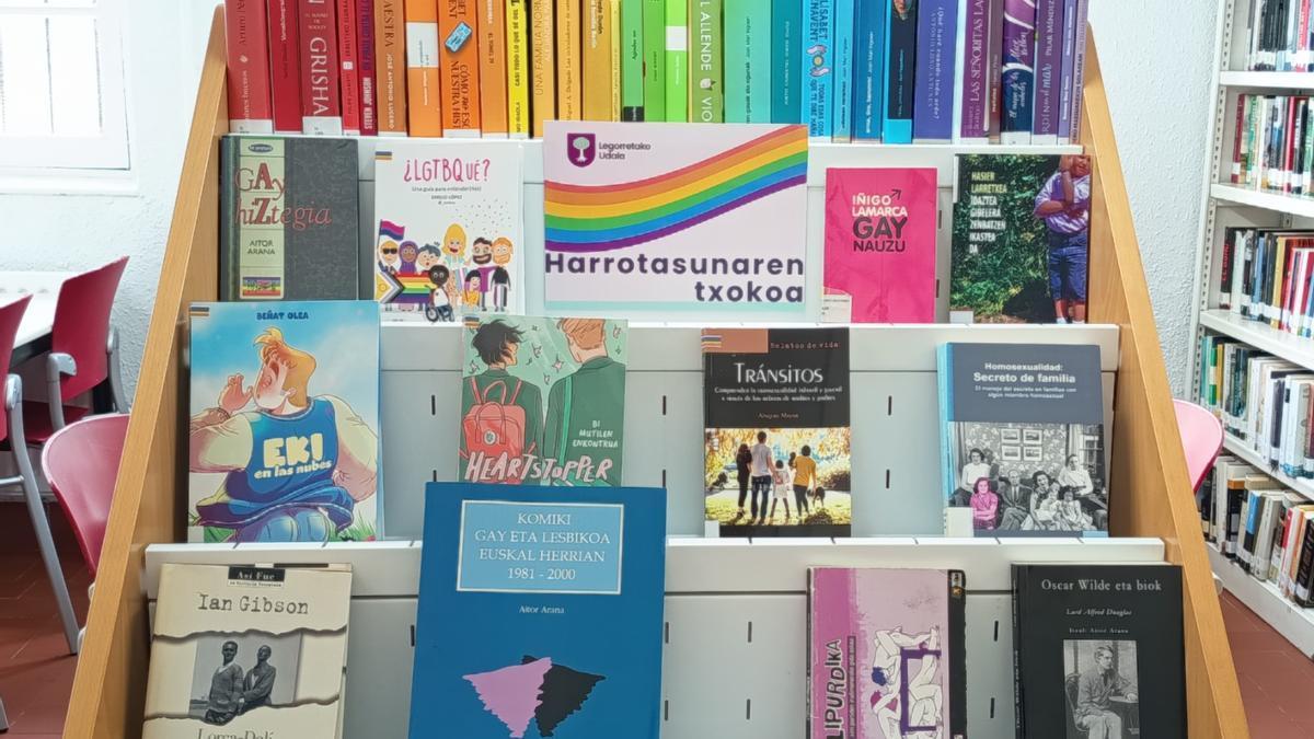 Legorretako 'Harrotasunaren txokoa'