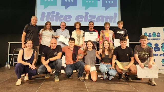 Sari banaketa ekitaldia Elkargunean iazko edizioan.