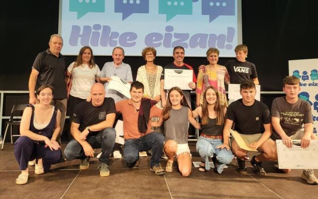 Sari banaketa ekitaldia Elkargunean iazko edizioan.