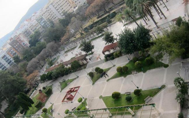 Vista del parque de la Concordia.