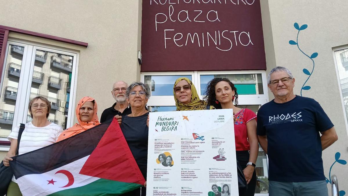 Varios de los organizadores del ciclo.