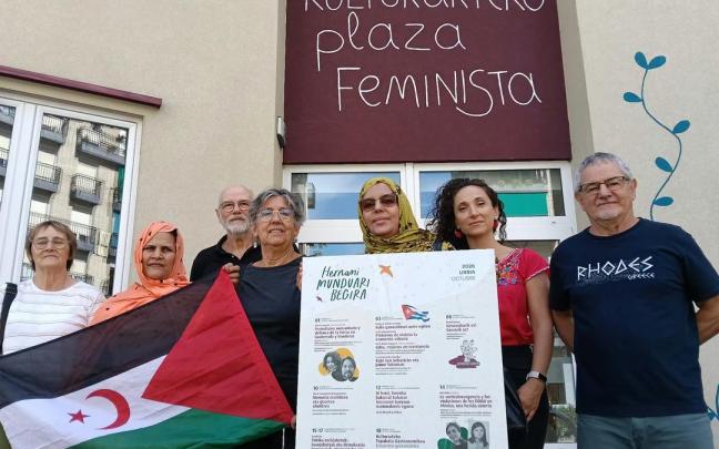 Varios de los organizadores del ciclo.