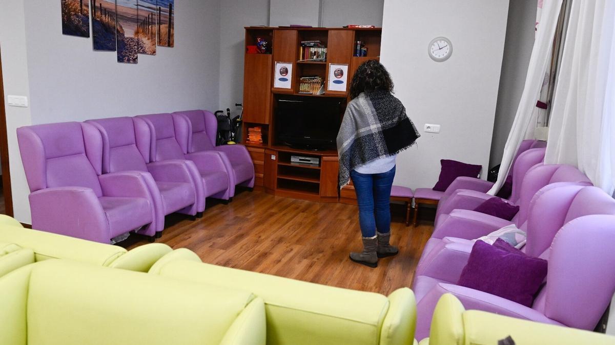 La sala de estar de la vivienda.