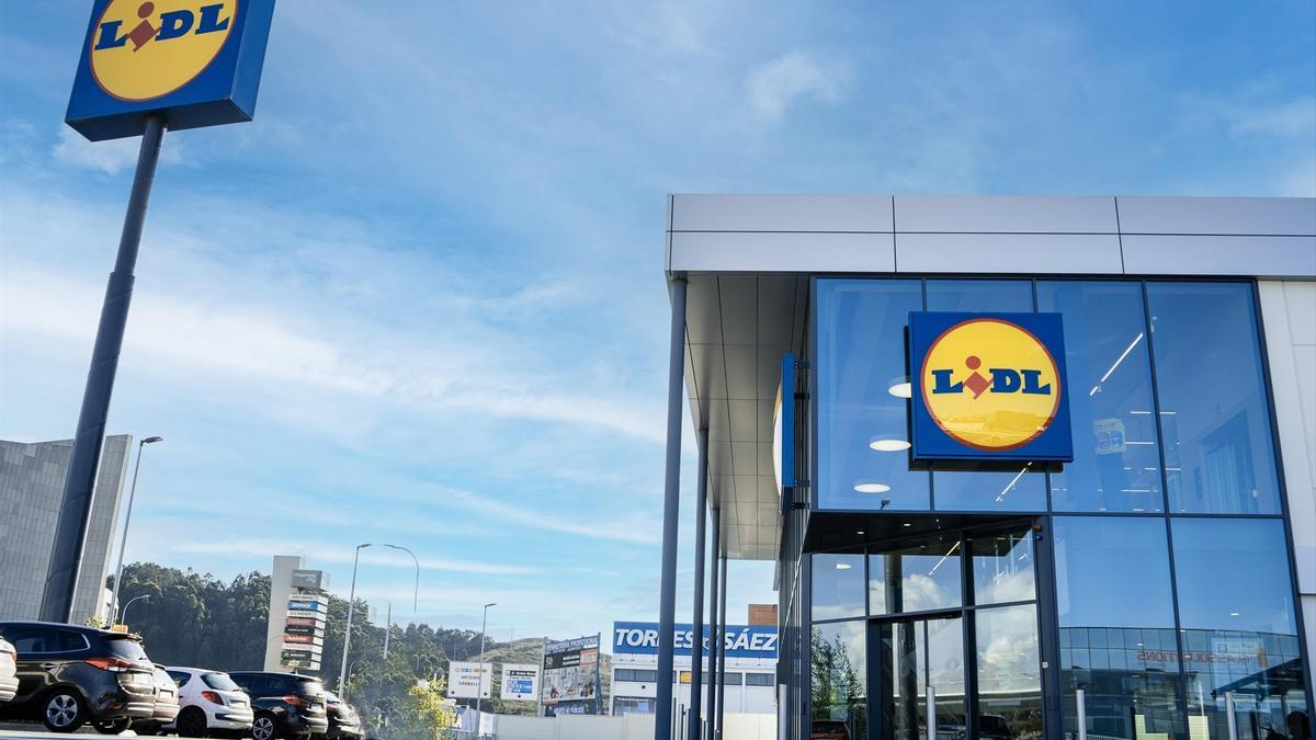 El exterior de una tienda de Lidl