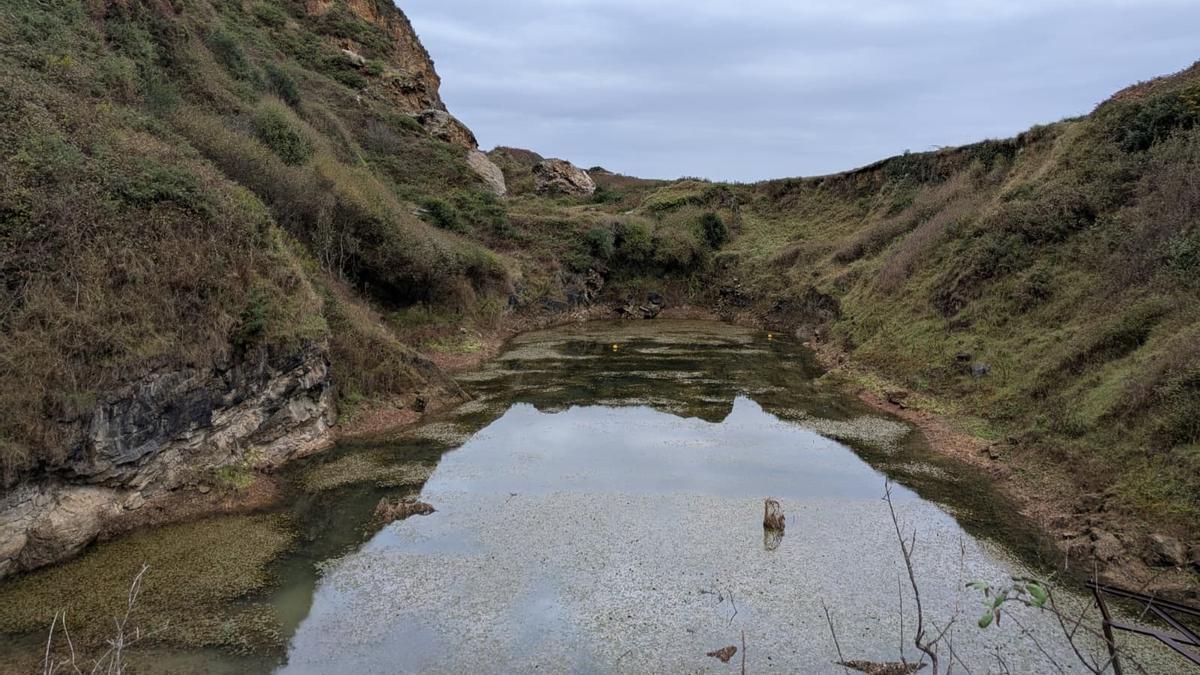 Zona minera de Berbes, Ribadesella (Asturias).