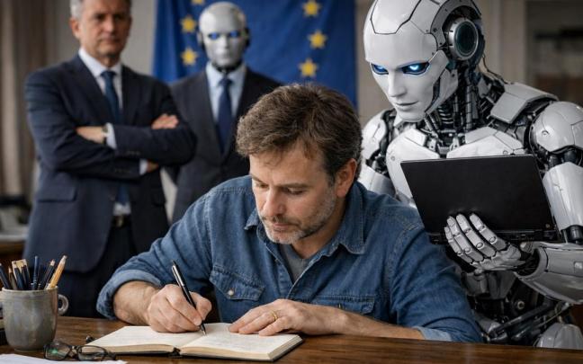 Muchos autores ven vulnerados sus derechos por el uso sin permiso de su obra para entrenar algoritmos generadores.