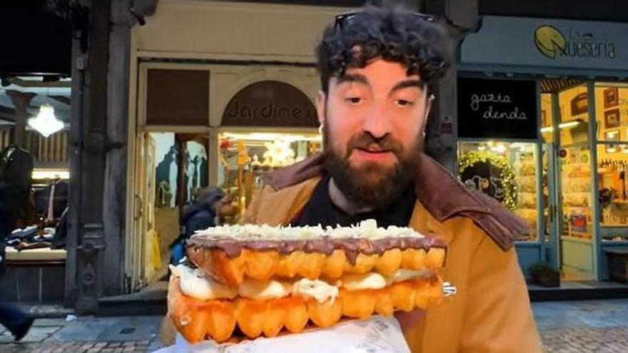 La persiana de pastelería Jardines en Bilbao