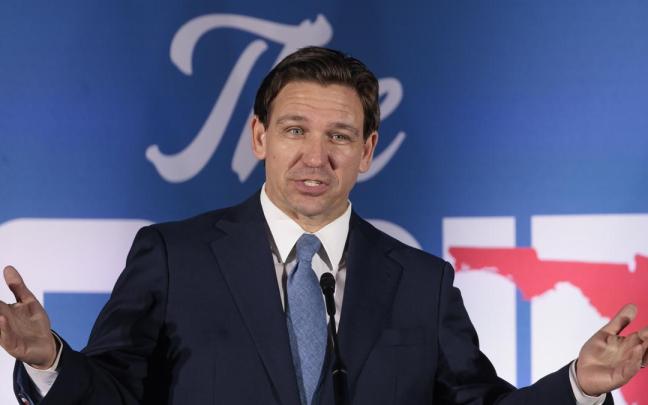 El gobernador de Florida, Ron DeSantis. El gobernador de Florida, Ron DeSantis.