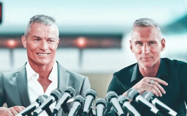 Cristiano Ronaldo y Leo Messi, de 'mayores'. Cristiano Ronaldo y Leo Messi, de 'mayores'.