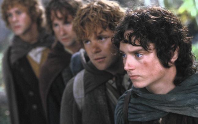 Elijah Wood, en 'El señor de los anillos'.