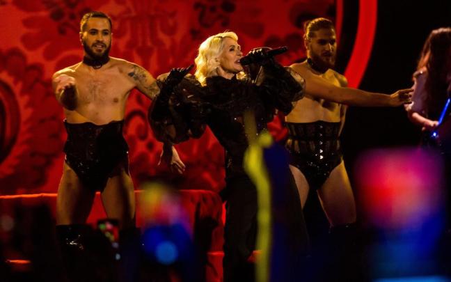 Actuación de Nebulossa con su tema 'Zorra'.