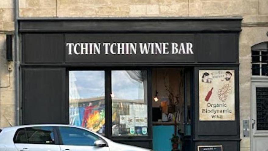 Restaurante Tchin Tchin Wine Bar de Burdeos.