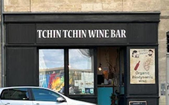 Restaurante Tchin Tchin Wine Bar de Burdeos.