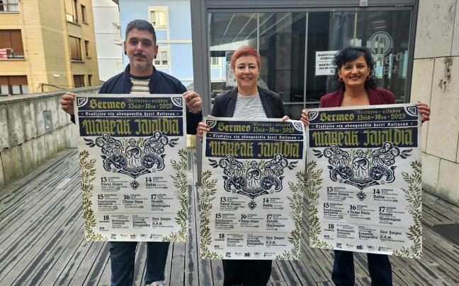 Presentación de la 11ª edición del Festival Mareak, esta mañana en Bermeo