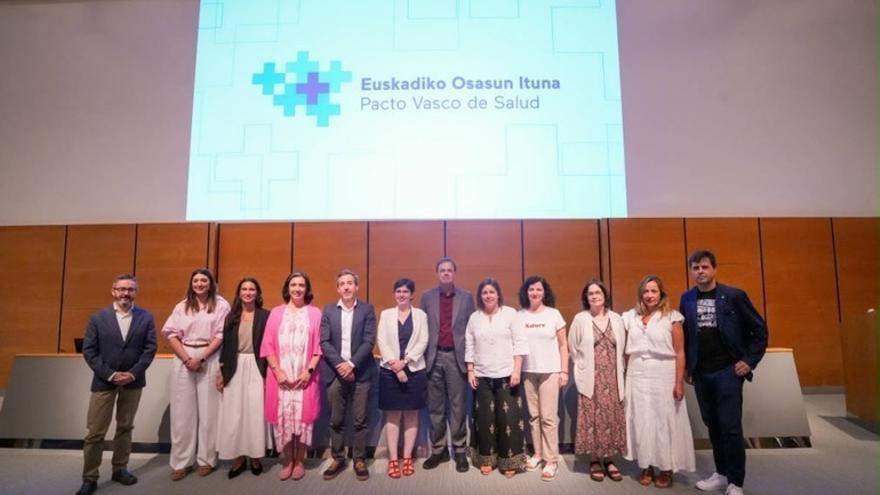 Reunión del 'Pacto Vasco de Salud'