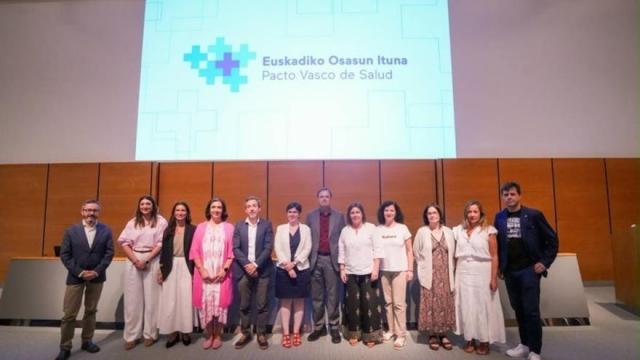 Reunión del 'Pacto Vasco de Salud'