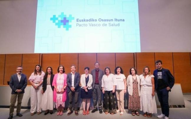 Reunión del 'Pacto Vasco de Salud'