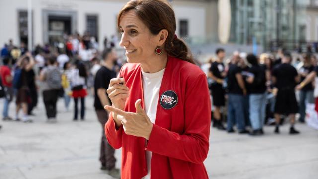 La ministra de Sanidad, Mónica García