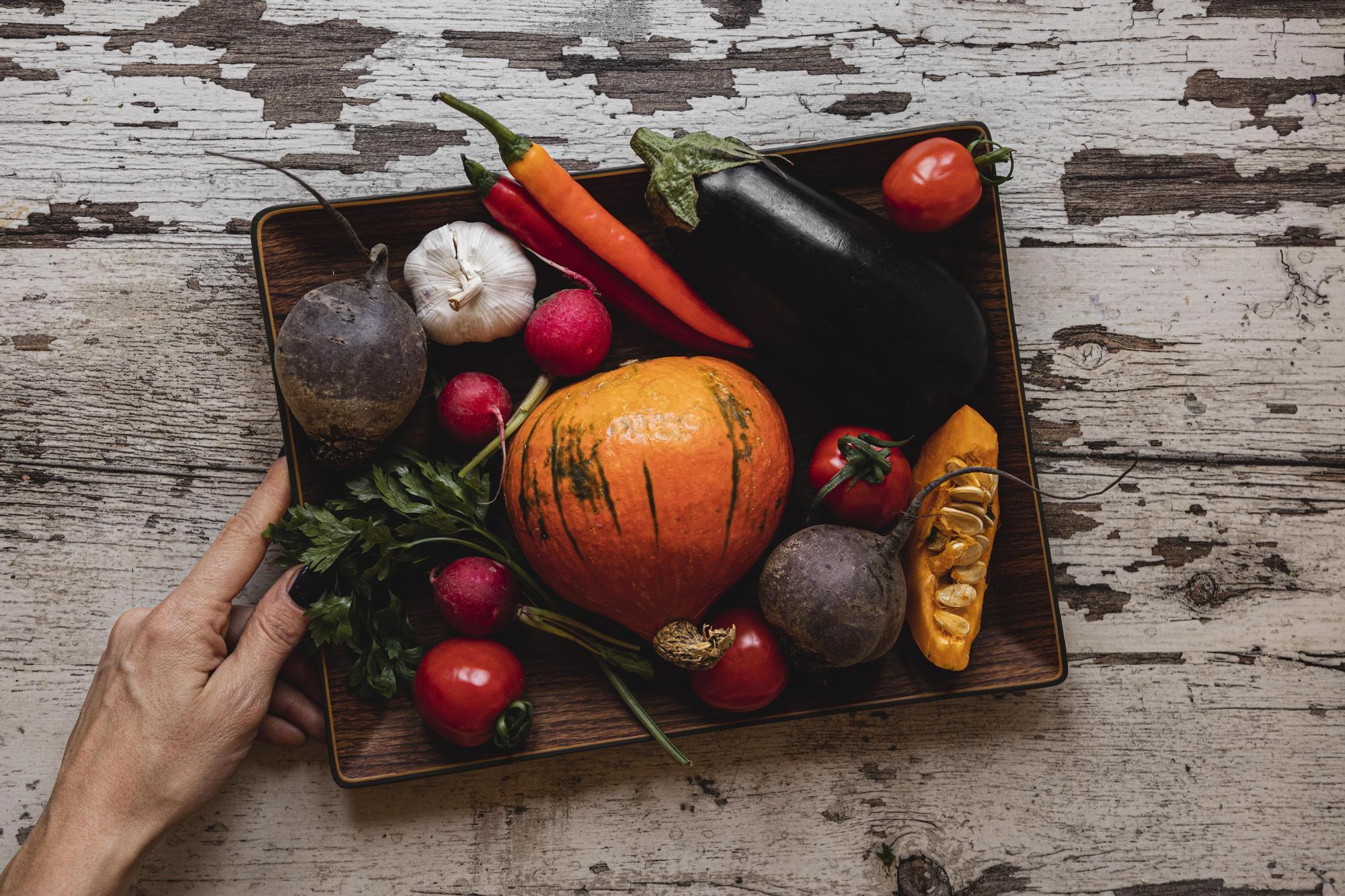 Surtido de verduras.