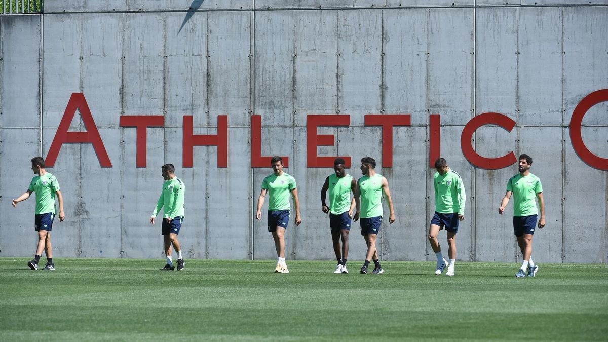 En imágenes: el Athletic vuelve a los entrenamientos tras el empate ante el Mallorca