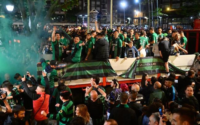El Sestao River, que celebró este año su ascenso a Primera RFEF, busca seguir en la Copa El Sestao River, que celebró este año su ascenso a Primera RFEF, busca seguir en la Copa