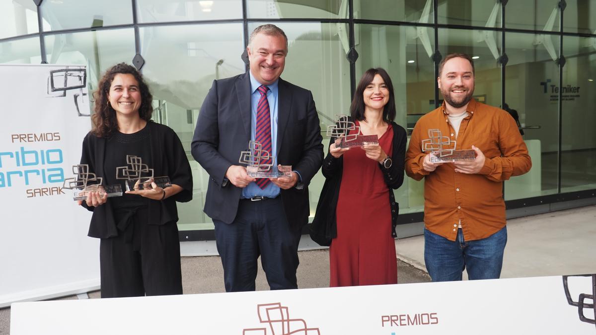 Premiados en la edición del año pasado de los Premios Toribio Echevarría