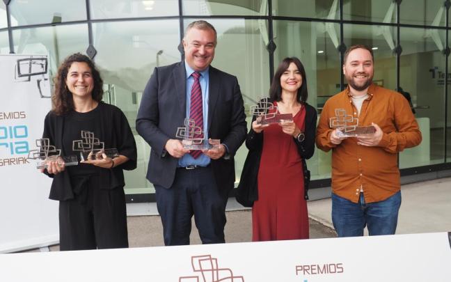 Premiados en la edición del año pasado de los Premios Toribio Echevarría