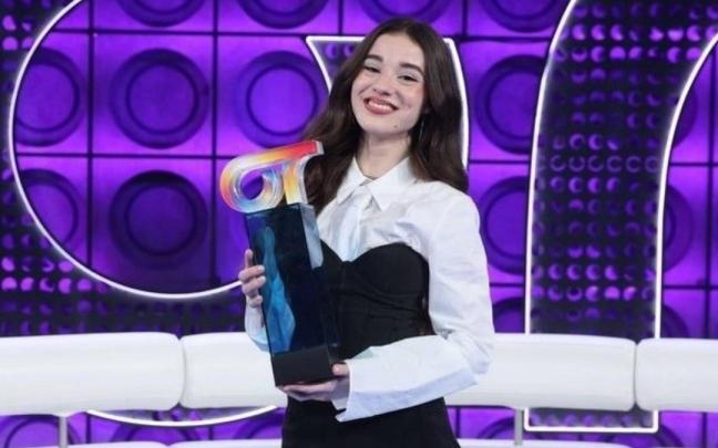 Cristina Lora ganadora de Operación Triunfo 2025