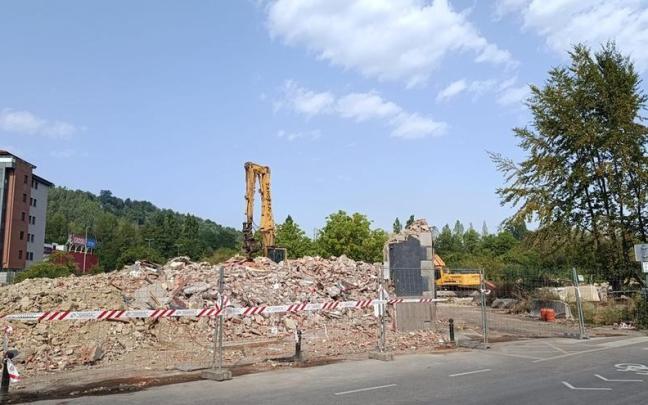 Las obras de derribo comenzaron hace unas semanas