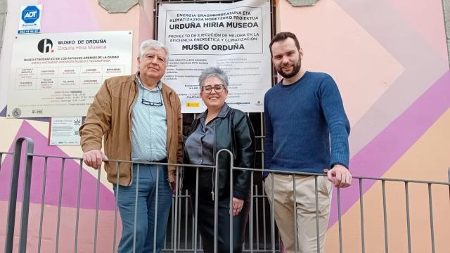 La presentación de las inversiones en turismo sostenible ha tenido lugar junto al Museo de Orduña