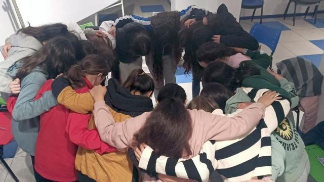Taller de autodefensa feminista. / Archivo Taller de autodefensa feminista.