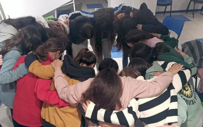 Taller de autodefensa feminista. / Archivo Taller de autodefensa feminista.