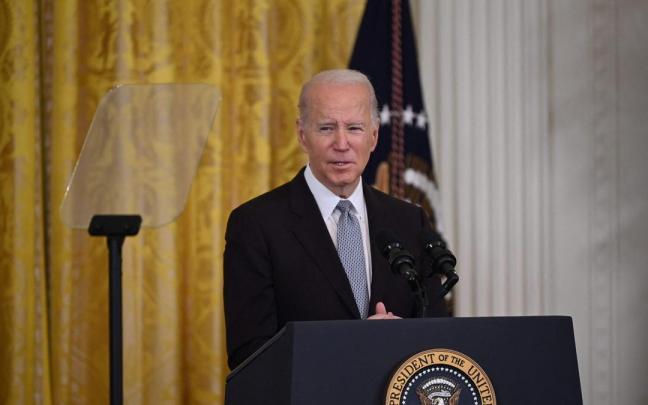 Biden durante una recepción en la Casa Blanca. Biden durante una recepción en la Casa Blanca.