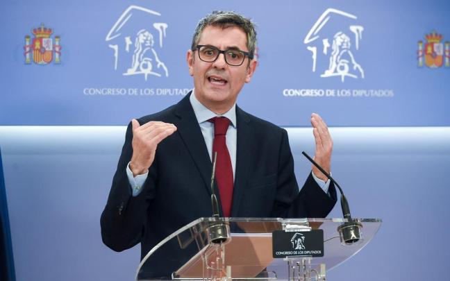 El ministro de la Presidencia, Relaciones con las Cortes y Memoria Democrática, Félix Bolaños.