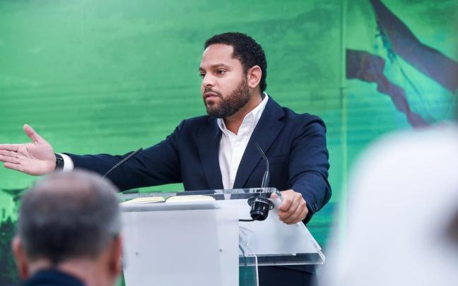 El secretario general de Vox, Ignacio Garriga.