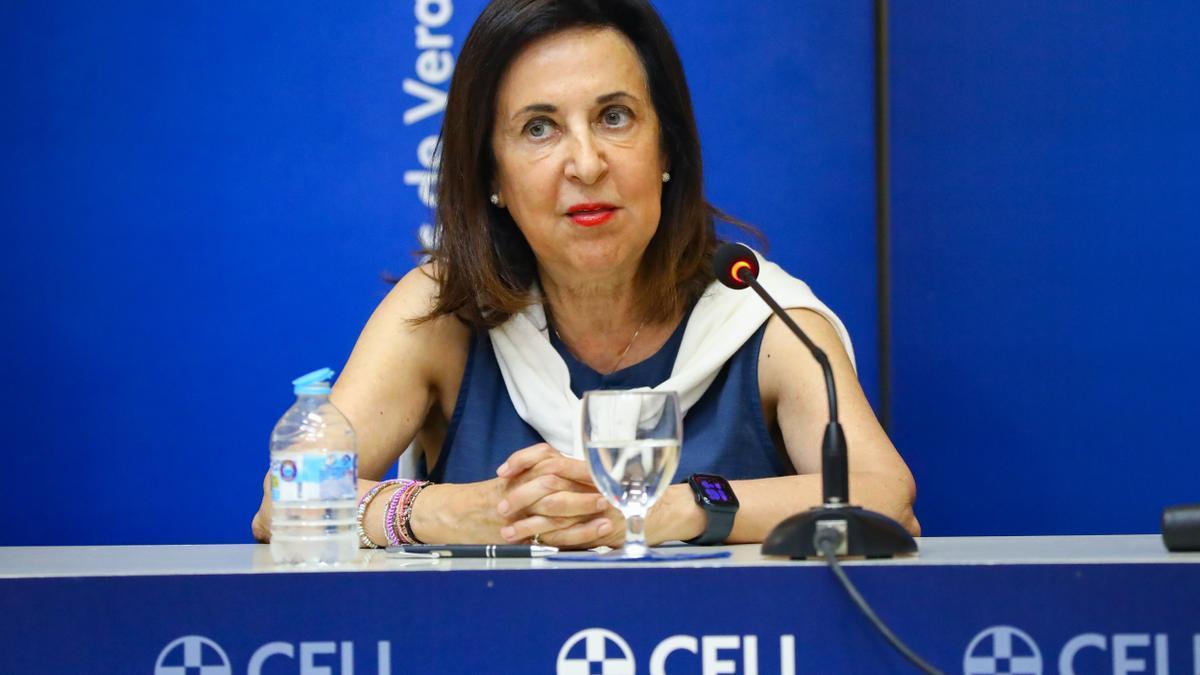 La ministra de Defensa, Margarita Robles.