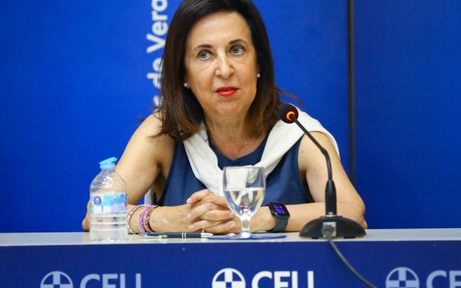 La ministra de Defensa, Margarita Robles.