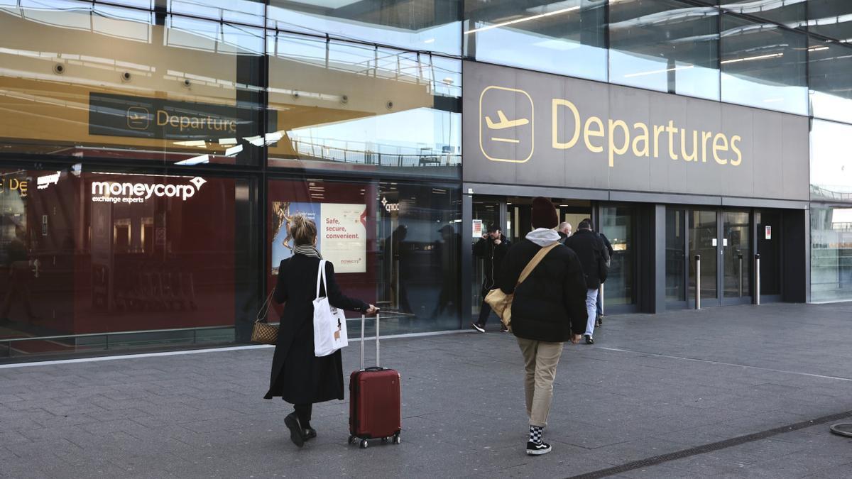 El aeropuerto londinense de Gatwick en una imagen de archivo.