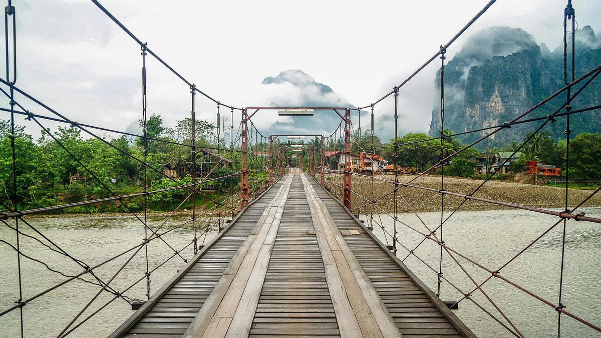 La localidad de Vang Vieng, donde han fallecido varios de los turistas.