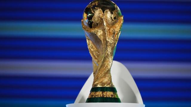 El trofeo de la Copa del Mundo