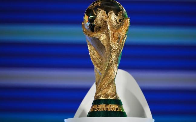 El trofeo de la Copa del Mundo