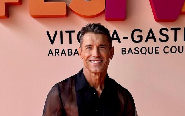 Jesús Vázquez acudió ayer al 'FesTVal' de Vitoria para presentar ‘El Túnel: avanza y gana’, de La1.