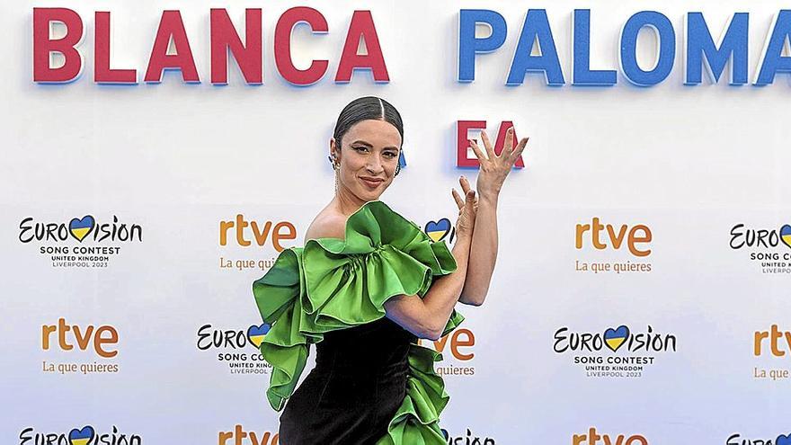 Blanca Paloma, representante española en Eurovision. | FOTO: RTVE