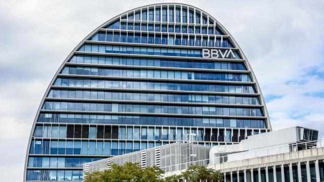 Fachada del edificio ‘La Vela’ en la ciudad del BBVA