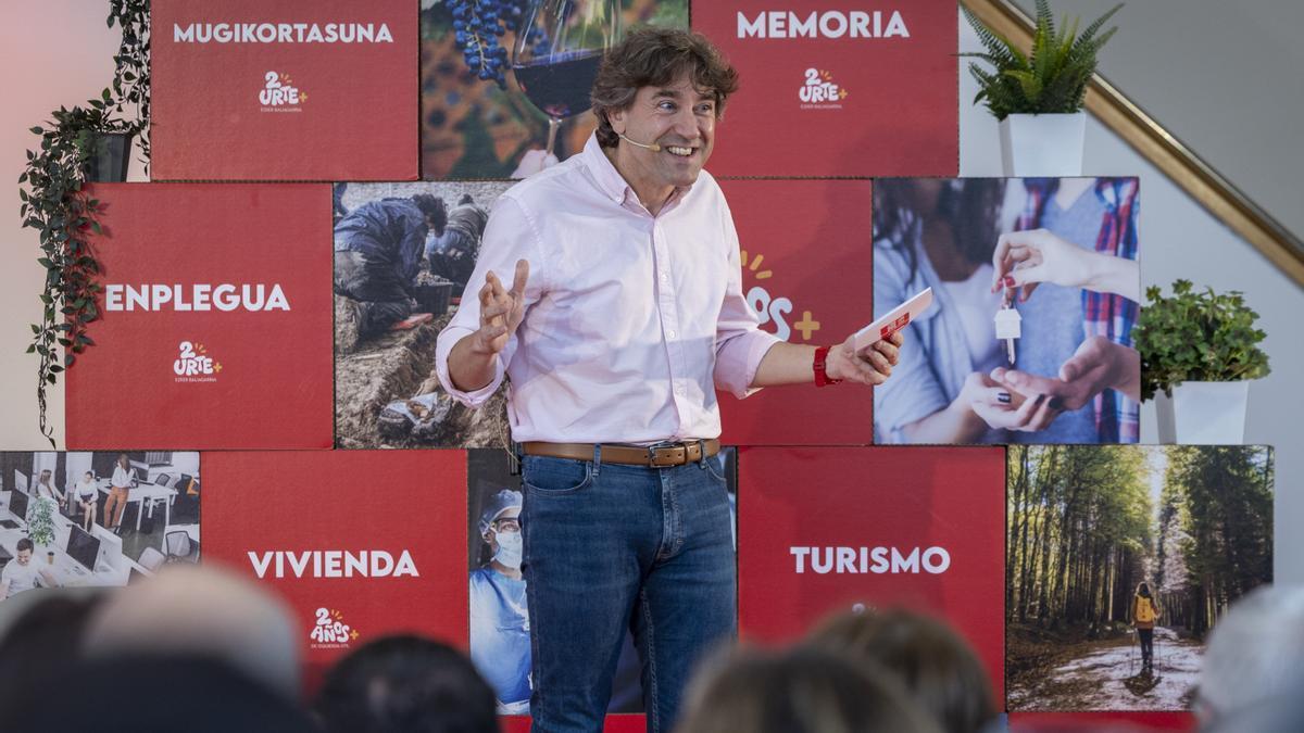 El secretario general de PSE-EE, Eneko Andueza