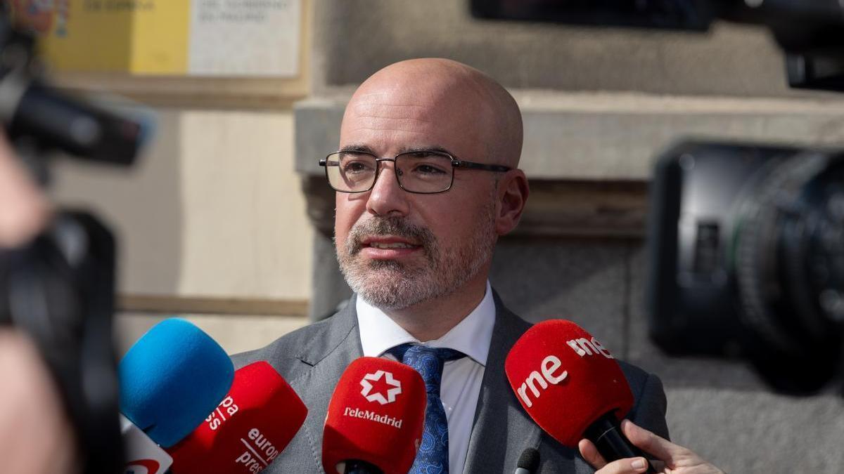 El delegado del Gobierno español en la Comunidad de Madrid, Francisco Martín.